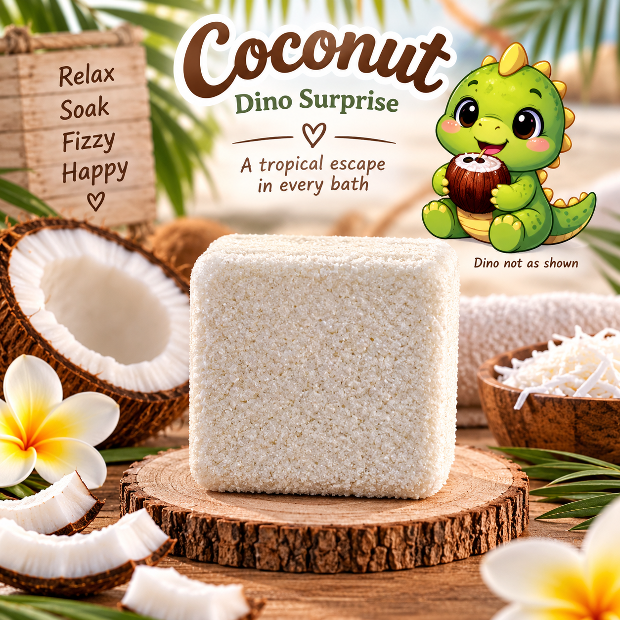 Coconut Paradise Dino