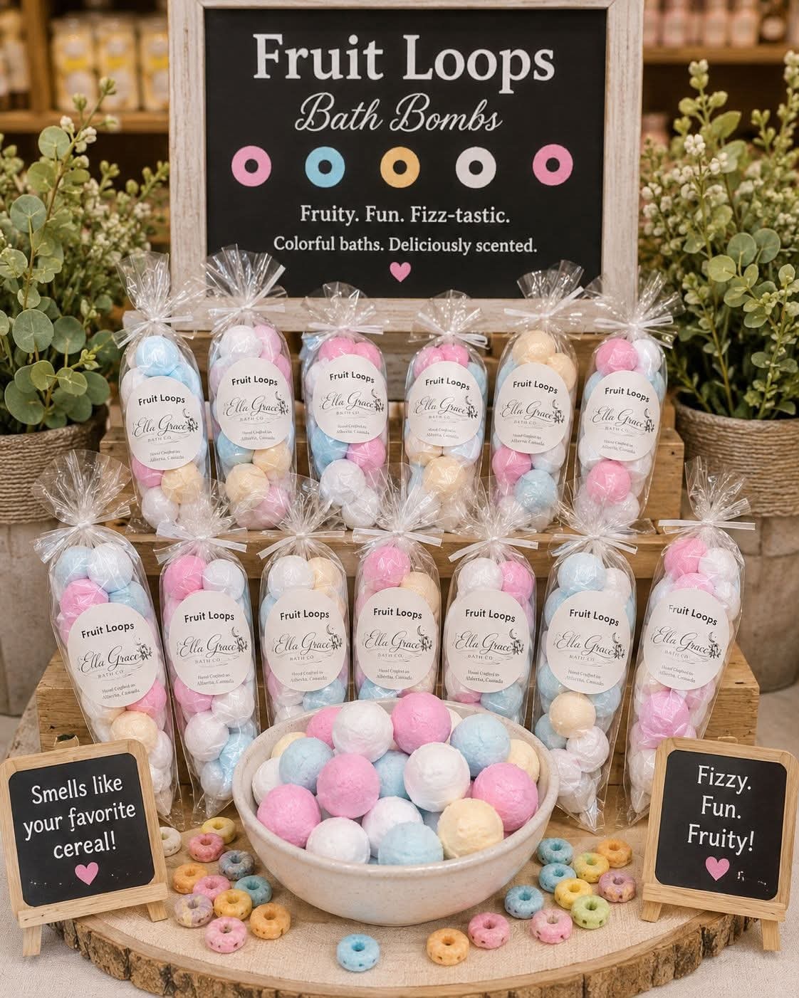 Fruit Loops Bath Bomb — Mini 10-Pack