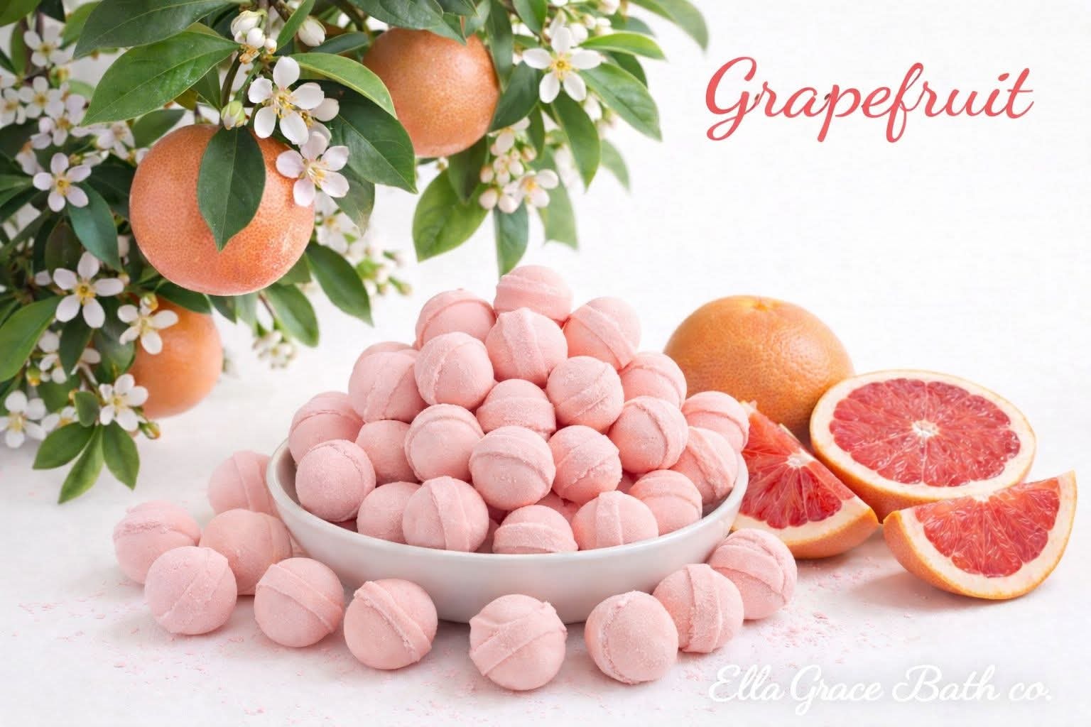 Grapefruit Bath Bomb — Mini 10-Pack