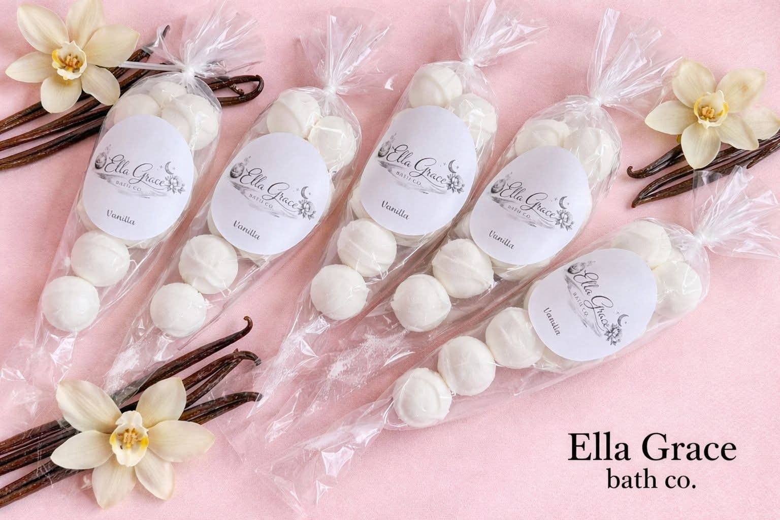 Vanilla Bath Bomb — Mini 10-Pack